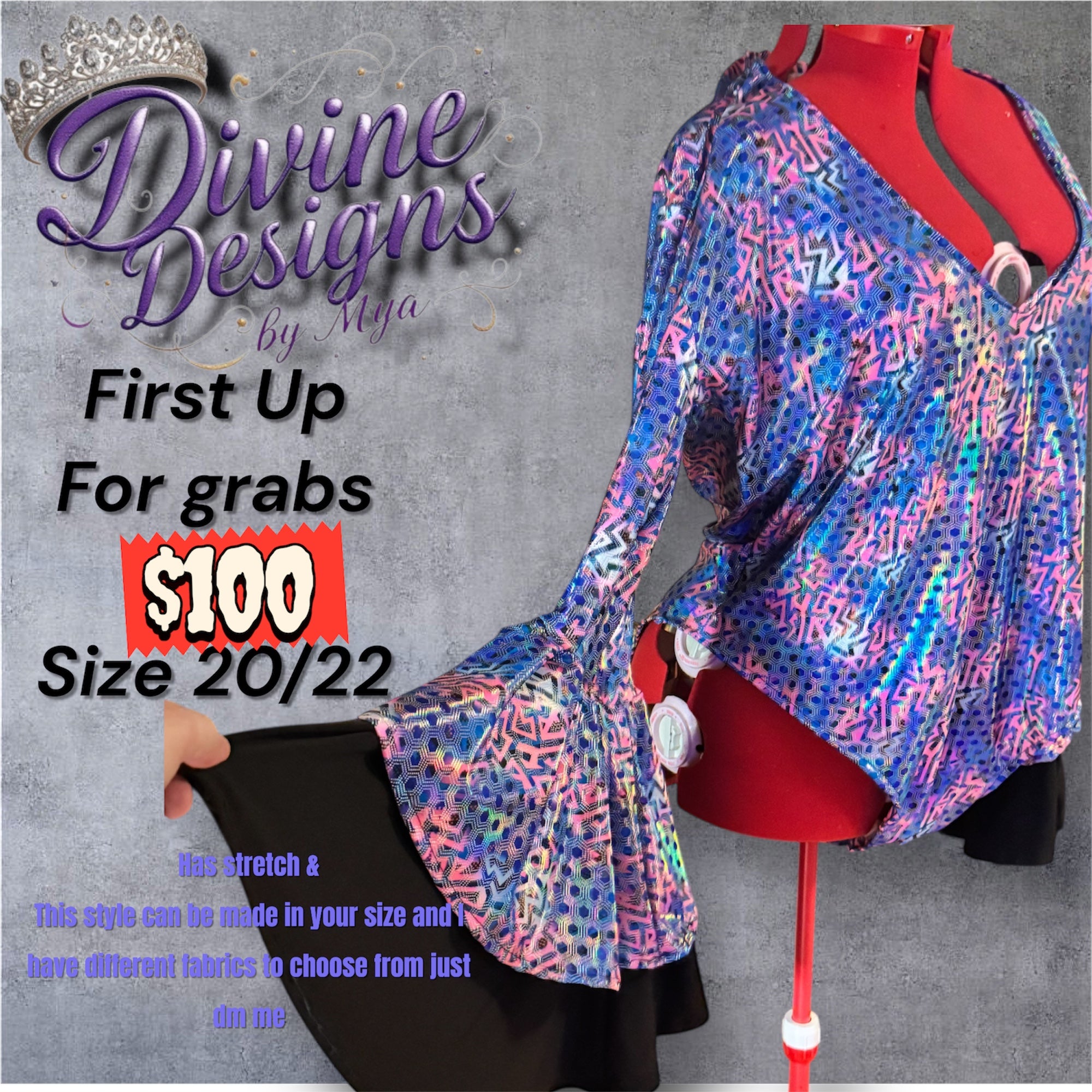 Dance Leotard Plus size